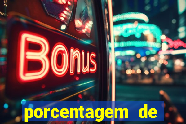 porcentagem de jogos pagantes slots