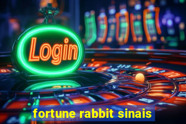 fortune rabbit sinais