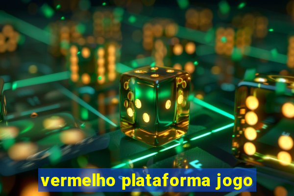 vermelho plataforma jogo