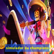 simulador da champions