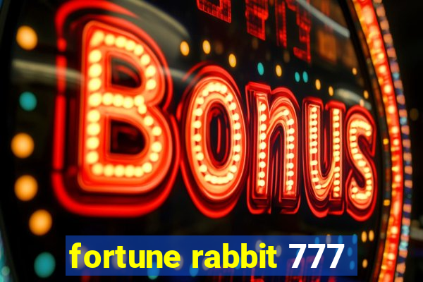 fortune rabbit 777